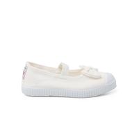 Pisamonas Ballerines Élastique Et Lacet Semelle Baskets Taille 30 Couleur Blanc