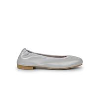 Pisamonas Ballerines Fille Et Femme Cuir Nacré Taille 31 Couleur Argent