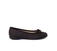 Pisamonas Ballerines Petit Nœud Flexibles Cuir Végan Taille 35 Couleur Noir