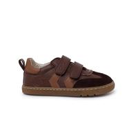 Pisamonas Baskets Barefoot Enfants Bandes Latérales Taille 29 Couleur Marron