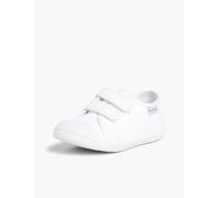 Pisamonas Baskets en Toile avec Scratchs pour Enfant Taille 23 Couleur Blanc