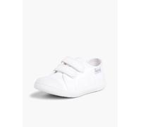 Pisamonas Baskets en Toile avec Scratchs pour Enfant Taille 24 Couleur Blanc