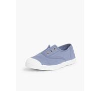 Pisamonas Tennis en Toile avec Bout Caoutchouc sans Lacets Taille 42 Couleur Bleu
