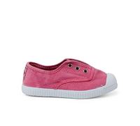Pisamonas Baskets en Toile À Effet Usé sans Lacets Taille 32 Couleur Rose Blossom