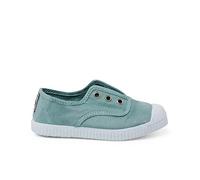 Pisamonas Baskets en Toile À Effet Usé sans Lacets Taille 40 Couleur Vert Mer Foncé