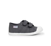 Pisamonas Baskets en Toile avec Scratchs pour Enfant Taille 26 Couleur Gris