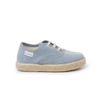 Pisamonas Baskets en Toile Lacets Semelle Espadrille