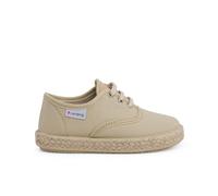 Pisamonas Baskets en Toile Lacets Semelle Espadrille Taille 27 Couleur Sable