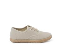 Pisamonas Baskets Lin Lacets en Lin Semelle Espadrille Taille 30 Couleur Beige