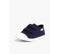 Pisamonas Baskets en Toile avec Scratchs pour Enfant Taille 25 Couleur Bleu Marine