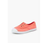 Pisamonas Tennis en Toile avec Bout Caoutchouc sans Lacets Taille 29 Couleur Pêche