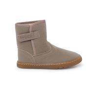 Pisamonas Bottes Cuir Barefoot Fourrure Mouton Taille 31 Couleur Taupe