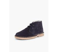 Desert boots bottines chukka à lacets enfants et adultes bleu marine 25