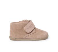 Pisamonas Bottines Barefoot Suède Fermeture Scratch Taille 22 Couleur Sable