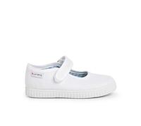 Pisamonas Chaussures Babies Fille À Scratch Style Basket Taille 21 Couleur Blanc