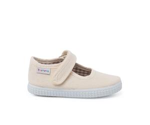 Pisamonas Chaussures Babies Fille À Scratch Style Basket Taille 23 Couleur Écru