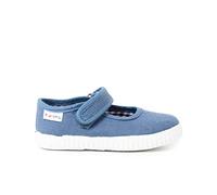 Pisamonas Chaussures Babies Fille À Scratch Style Basket Taille 27 Couleur Bleu Denim