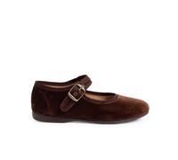 Pisamonas Chaussures Babies Fille en Velours Fermeture À Boucle