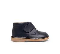 Pisamonas Chukka Boots en Cuir pour L’école avec Fermeture À Scratch Taille 28 Couleur Bleu Marine