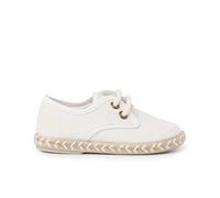 Pisamonas Derbies Garçon Toile Semelle Jute Bicolore Taille 31 Couleur Écru