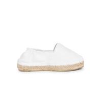 Pisamonas Espadrilles avec Élastique pour Enfant Taille 31 Couleur Blanc