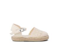 Pisamonas Espadrilles Brodées À Boucle Taille 22 Couleur Écru