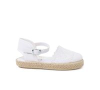 Pisamonas Espadrilles Brodées À Boucle Taille 32 Couleur Blanc