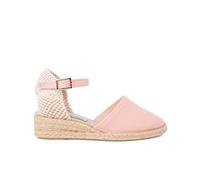 Pisamonas Espadrilles Compensées pour Fille Et Femme avec Boucle Taille 31 Couleur Rose Pâle
