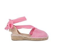 Pisamonas Espadrilles pour Femme Et Enfant en Couleur Unie Taille 33 Couleur Rose