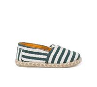 Pisamonas Espadrilles Rayures Style Camping Bande Élastique Taille 35 Couleur Vert