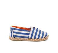Pisamonas Espadrilles Rayures Style Camping Bande Élastique Taille 22 Couleur Bleu