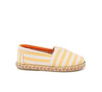 Pisamonas Espadrilles Rayures Style Camping Bande Élastique Taille 22 Couleur Jaune