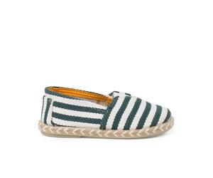 Pisamonas Espadrilles Rayures Style Camping Bande Élastique Taille 37 Couleur Vert