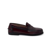 Pisamonas Mocassins en Cuir pour Garçon Taille 37 Couleur Bordeaux