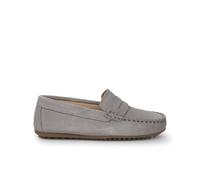 Pisamonas Mocassins Garçon en Suède Taille 33 Couleur Gris Clair