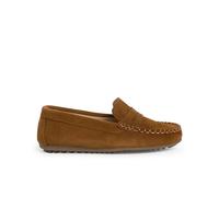 Pisamonas Mocassins Garçon en Suède Taille 37 Couleur Camel