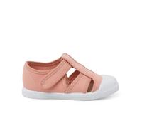 Pisamonas Sandale Souple en Toile pour Enfants Taille 26 Couleur Vieux Rose