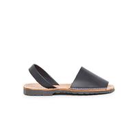 Pisamonas Sandales Avarcas en Cuir Nappa Taille 31 Couleur Bleu Marine