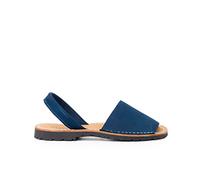 Pisamonas Sandales Avarcas Nubuck Taille 32 Couleur Bleu Denim