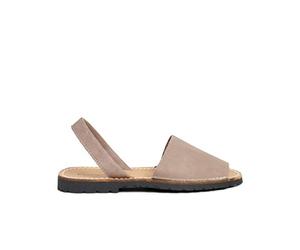 Pisamonas Sandales Avarcas Nubuck Taille 39 Couleur Taupe