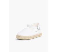 Espadrilles Enfant Avec Fermeture À Boucle Blanc 21