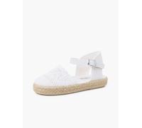 Pisamonas Espadrilles Brodées À Boucle Taille 25 Couleur Blanc