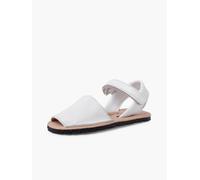 Pisamonas Sandales Avarcas Souples Enfants Semelle Flexible Taille 31 Couleur Blanc
