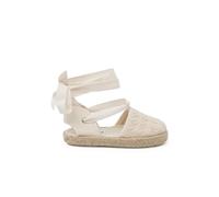 Pisamonas Espadrilles Effet Tressage Rubans Taille 20 Couleur Écru