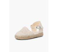 Pisamonas Espadrilles Brodées À Boucle Taille 30 Couleur Écru