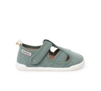 Pisamonas Sandales Fermées Barefoot Toile Garçon Taille 23 Couleur Vert