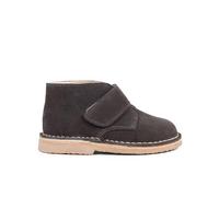 Pisamonas Suède Desert Boots Bottines Chukka À Scratch pour Enfants Taille 27 Couleur Gris Foncé
