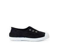 Pisamonas Tennis en Toile avec Bout Caoutchouc sans Lacets