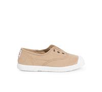 Pisamonas Tennis en Toile avec Bout Caoutchouc sans Lacets Taille 24 Couleur Sable