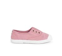 Pisamonas Tennis en Toile avec Bout Caoutchouc sans Lacets Taille 26 Couleur Rose